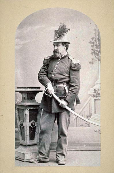 Emperor Norton in full regalia (Image: Public domain)